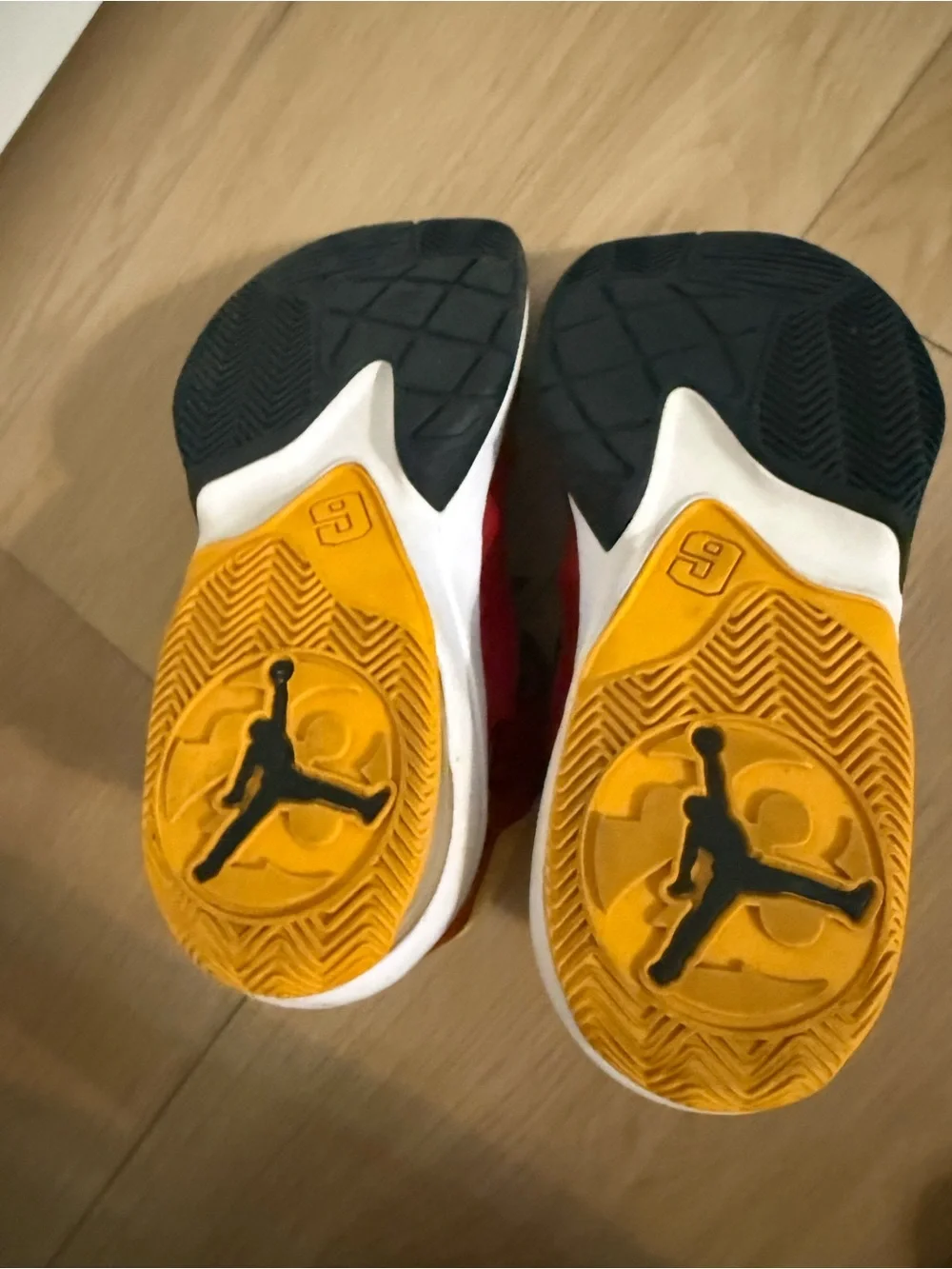 Jordan only worn